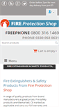 Mobile Screenshot of fireprotectionshop.co.uk